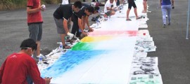 longest graffiti painting