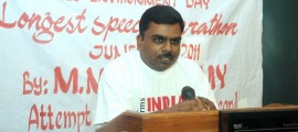 Longest Speech Marathon