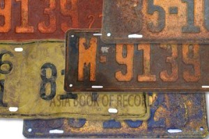 LARGEST COLLECTION OF NUMBER PLATES
