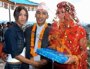 FIRST LESBIAN COUPLE MARRIED IN ASIA