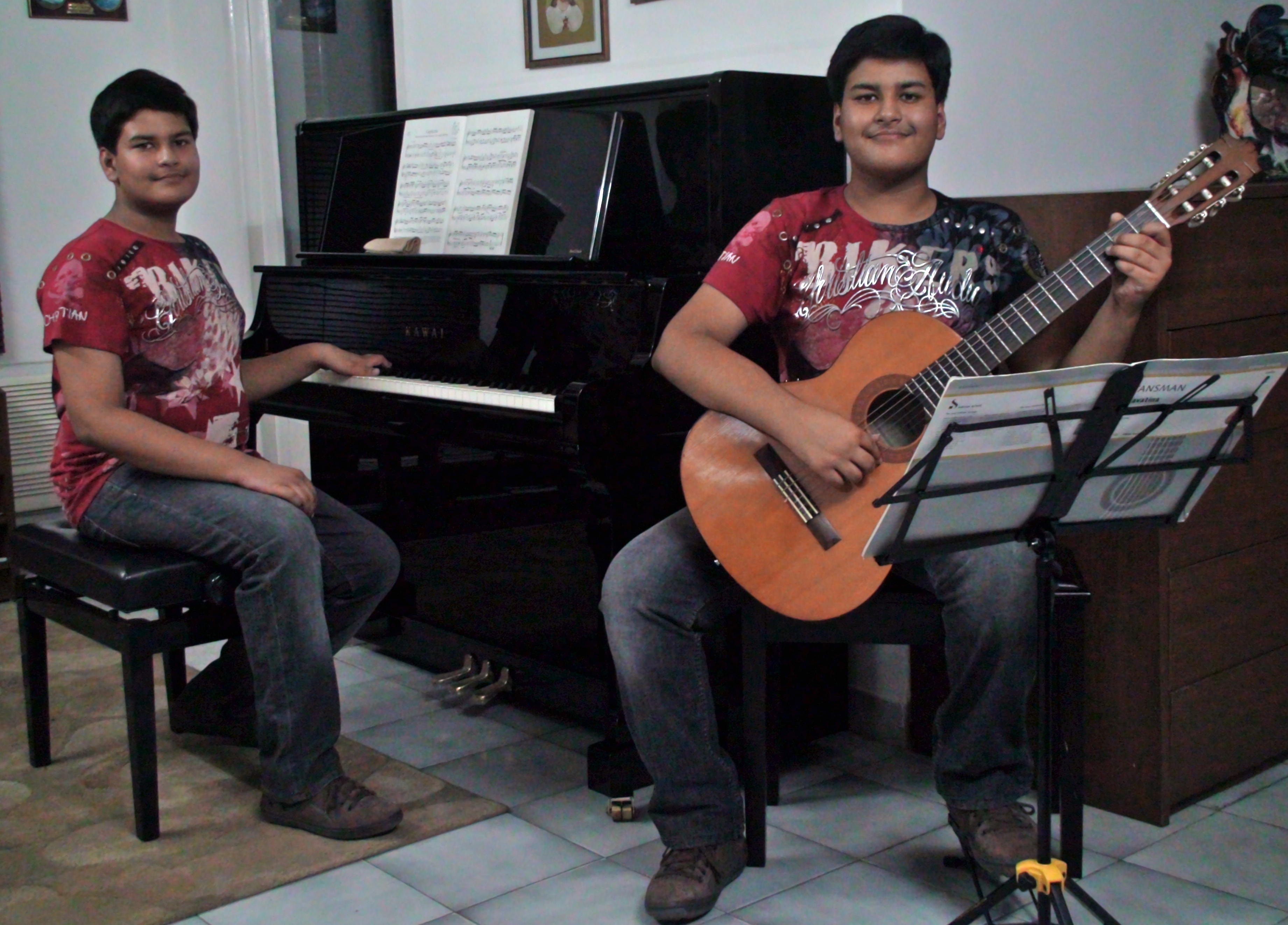 YOUNGEST TWIN BROTHERS TO PERFORM WESTERN CLASSICAL MUSIC
