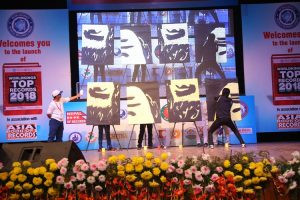 Speed Painting by Jai Anand at Indian Record Holders At World Stage