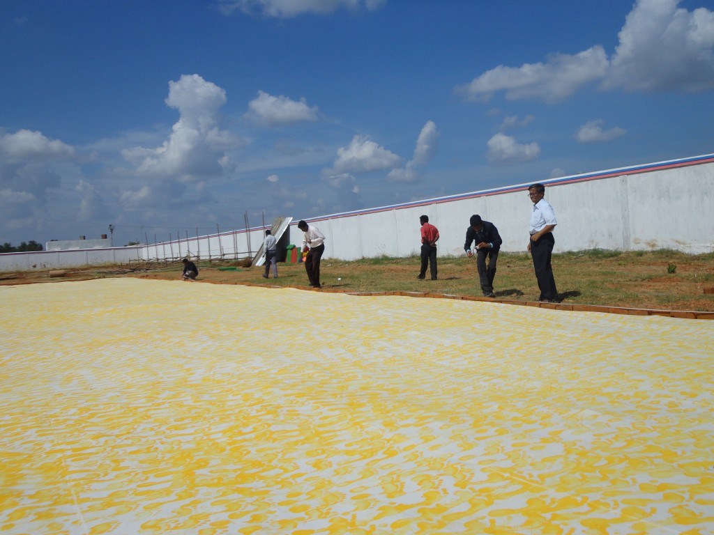 Largest Painting Of Footprints