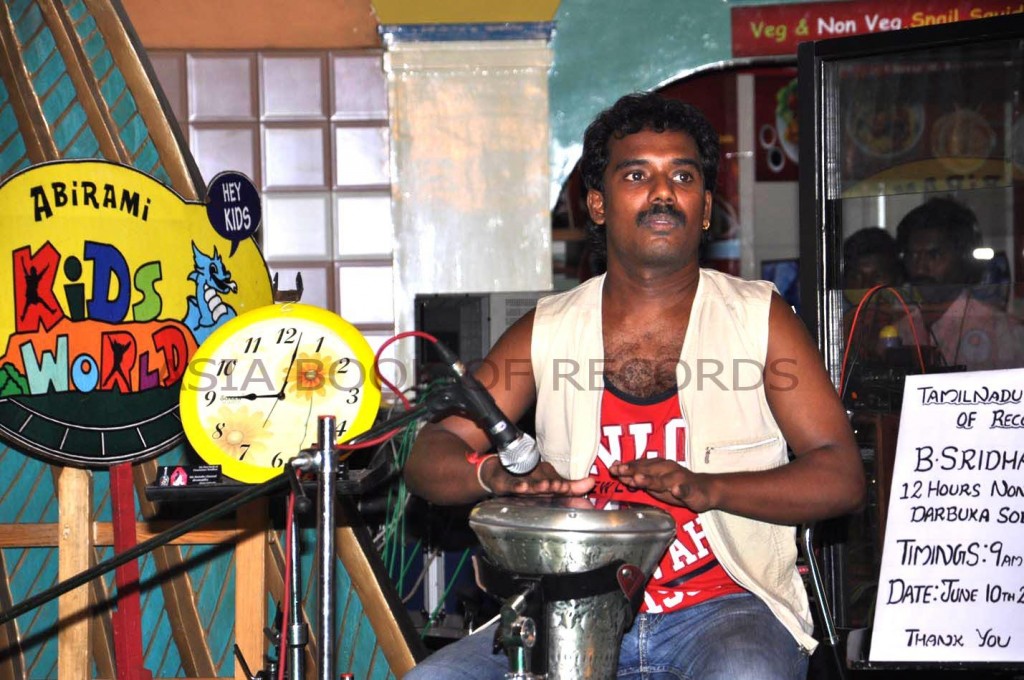 LONGEST NON-STOP DARBUKA PLAYING MARATHON