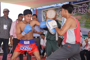 MOST PUNCHES ON A PRACTICING PAD IN A MINUTE