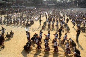 LARGEST BAMBOO DANCE