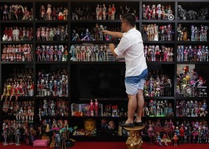 LARGEST COLLECTION OF BARBIE DOLLS