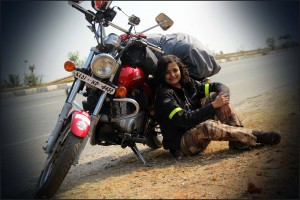 LONGEST MOTORCYCLE EXPEDITION IN A SINGLE COUNTRY (FEMALE) 