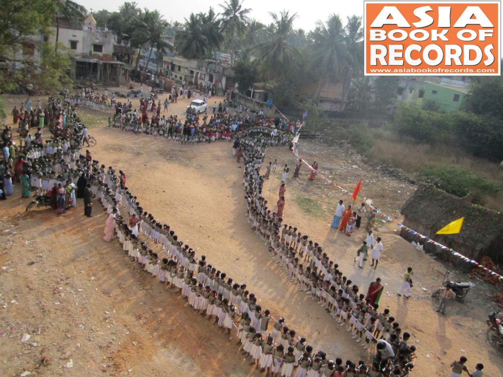 MOST CHILDREN PARTICIPATED IN RIBBON CUTTING