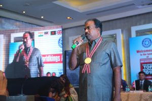 Dr Subramonian at Worldkings Awards 2018