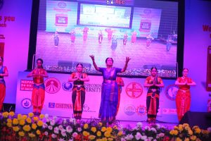 Ganesa Natyalaya (group) performingthe Nagendra Haraya at Indian Record Holders at World Stage 2017