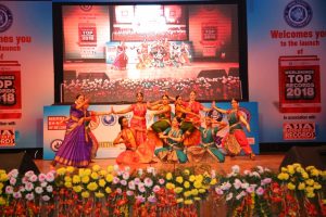 Ganesa Natyalaya (group) performingthe Nagendra Haraya at Indian Record Holders at World Stage 2017