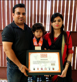 YOUNGEST OMNISCIENT TODDLER – Asia Book of Records