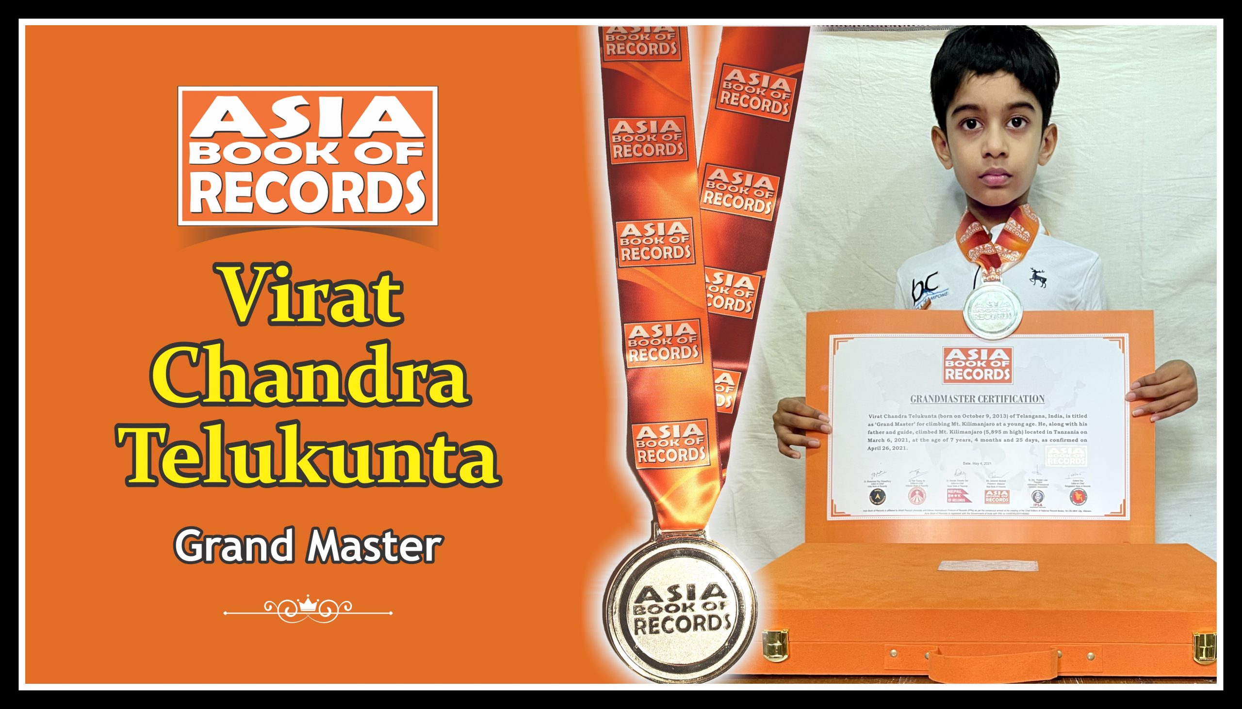 We are pleased to inform that one our stalwart Jijith KP has achieved Grand  Master tittle in Asia book of records for drawing maximum…