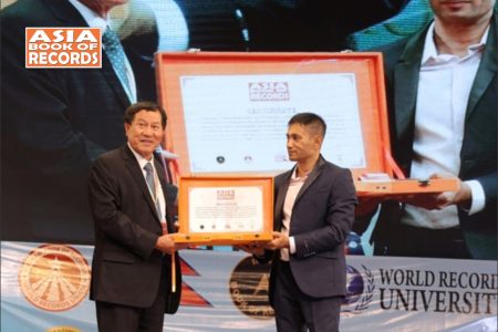 The first Asian to fly into space - Asia Book of Records