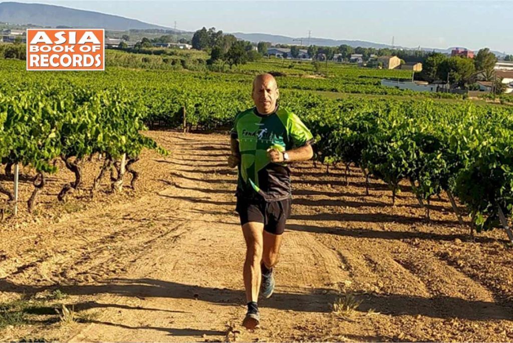 Ravi Ruparel Maximum half marathons completed in a lifetime - Asia Book of Records