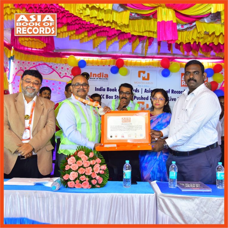 RCC Box Structure Pushed Beneath