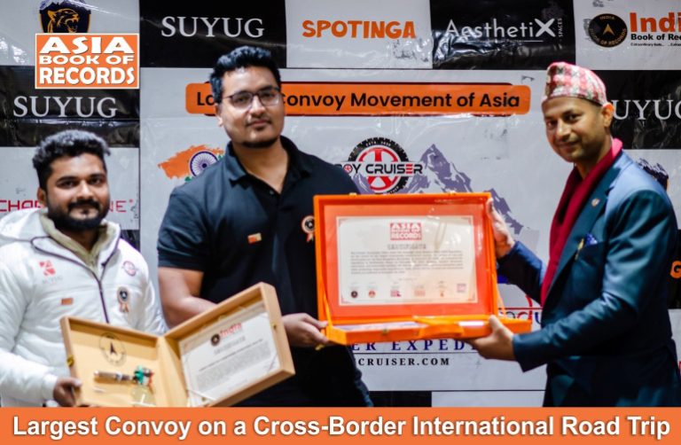 Largest Convoy on a Cross-Border International Road Trip