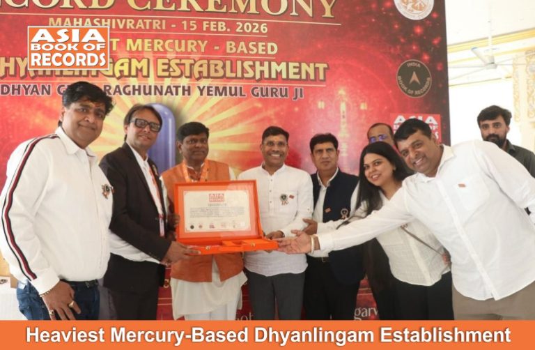 Heaviest Mercury-Based Dhyanlingam Establishment