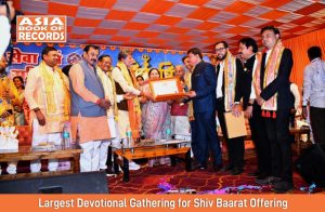 Largest Devotional Gathering for Shiv Baarat Offering