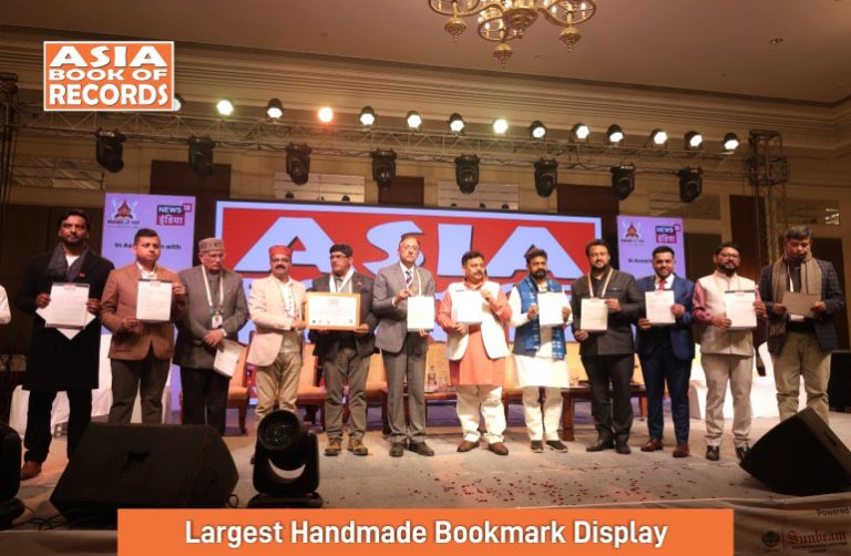 Largest Handmade Bookmark Display