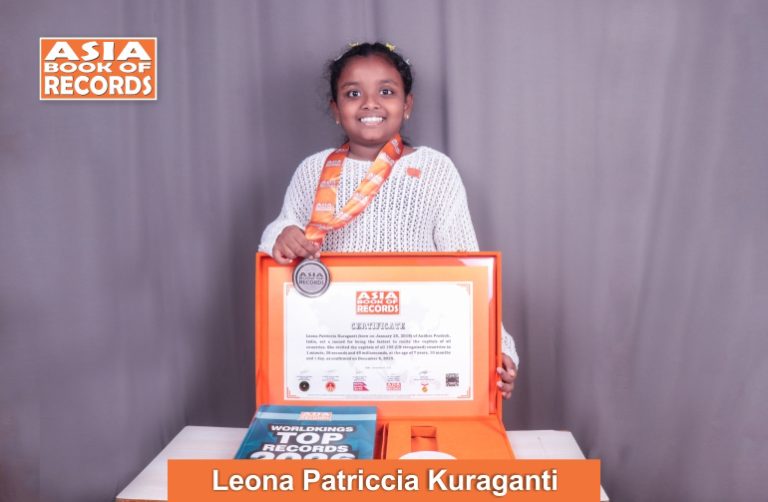 Fastest child to recite the capitals of all countries