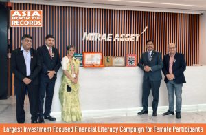 Largest Investment Focused Financial Literacy Campaign for Female Participants