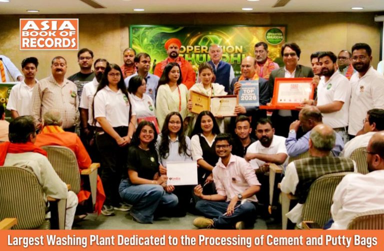 Largest Washing Plant Dedicated to the Processing of Cement and Putty Bags