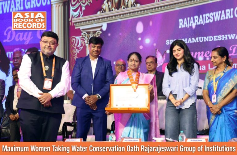 Maximum Women Taking Water Conservation Oath