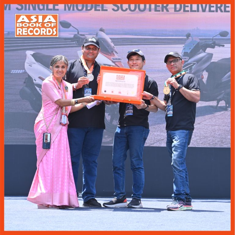 Maximum Single Model Scooter Delivered in a Day