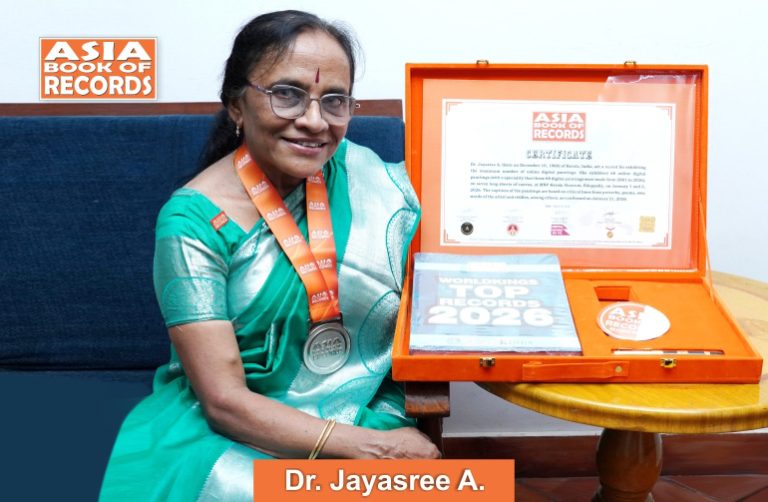 Maximum online digital paintings exhibited by an individual Maximum online digital paintings exhibited by an individual