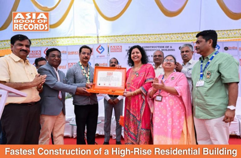 Fastest Construction of a High-Rise Residential Building