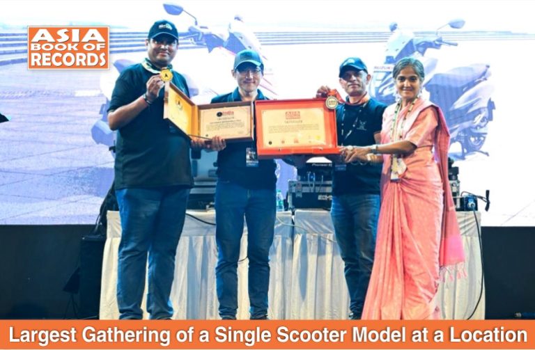 Largest Gathering of a Single Scooter Model at a Location