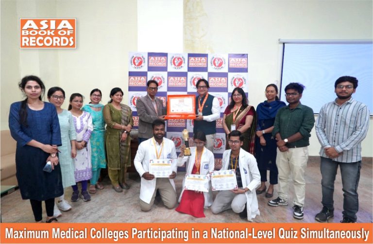 Maximum Number of Medical Colleges Participating in a National-Level Quiz Simultaneously