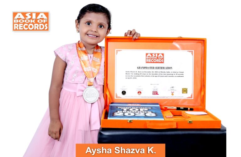 Grand Master – Aysha Shazva K. Image of Grand Master Aysha Shazva K.