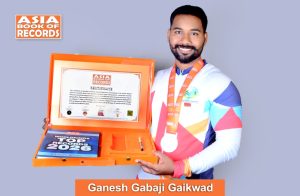 Image of Ganesh Gabaji Gaikwad, Fastest quartet to trek five forts of the Sahyadri mountain range in Maharashtra