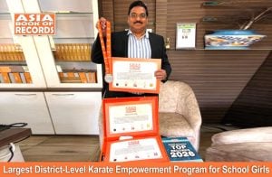 Largest District-Level Karate Empowerment Program for School Girls Largest District-Level Karate Empowerment Program for School Girls