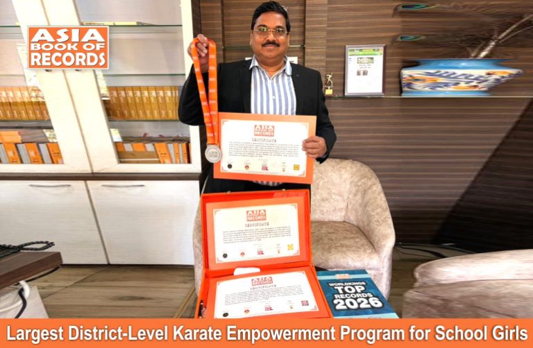 Largest District-Level Karate Empowerment Program for School Girls