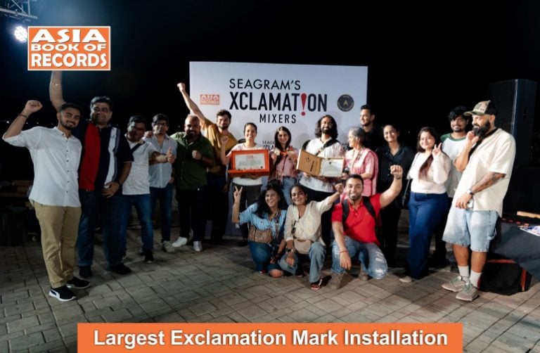 Largest Exclamation Mark Installation Largest Exclamation Mark Installation
