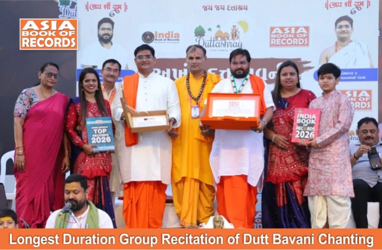Longest Duration Group Recitation of Dutt Bavani Chanting