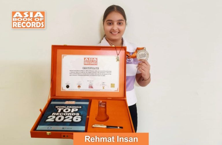 Image of Rehmat Insan, Longest duration to perform a Haryanvi dance on nails by a teen.