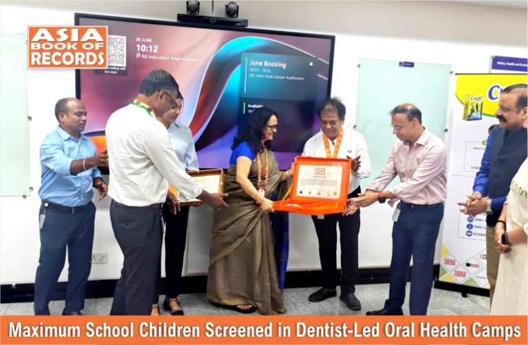 Maximum School Children Screened in Dentist-Led Oral Health Camps Maximum School Children Screened in Dentist-Led Oral Health Camps.
