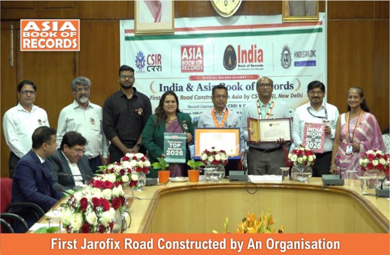 First Jarofix Road Constructed by An Organisation