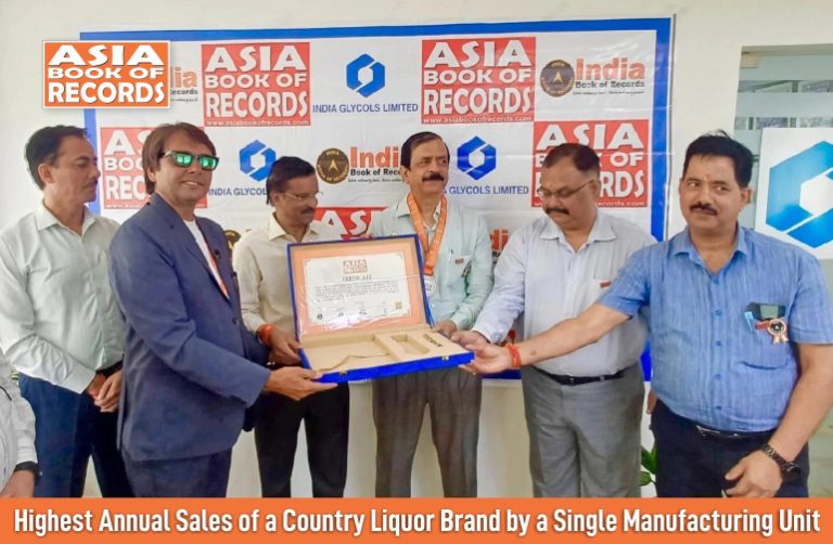 Highest Annual Sales of a Country Liquor Brand by a Single Manufacturing Unit Highest Annual Sales of a Country Liquor Brand by a Single Manufacturing Unit.