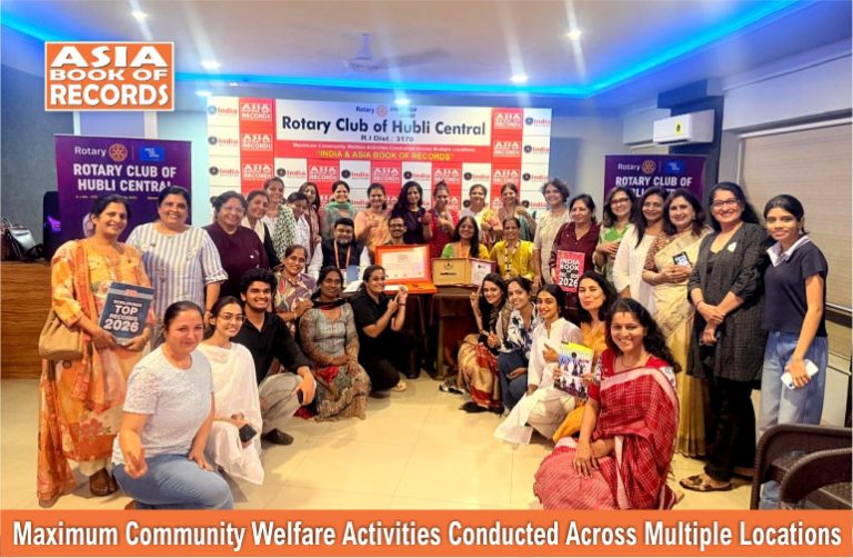 Maximum Community Welfare Activities Conducted Across Multiple Locations Maximum Community Welfare Activities Conducted Across Multiple Locations.