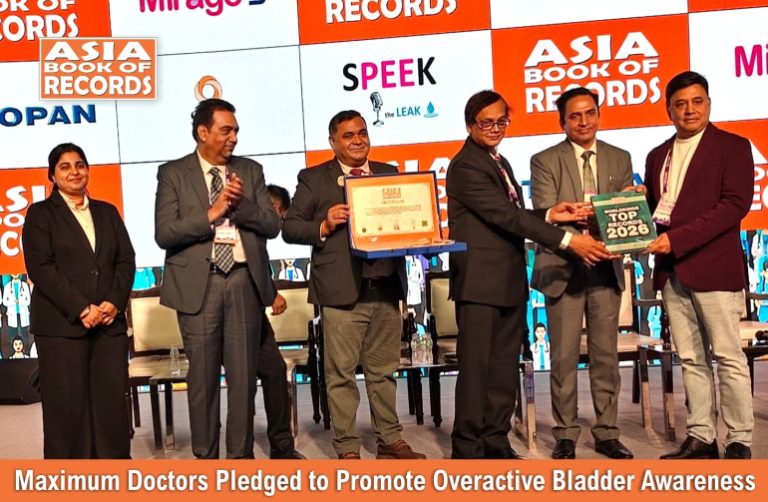 Maximum Doctors Pledged to Promote Overactive Bladder Awareness Maximum Doctors Pledged to Promote Overactive Bladder Awareness