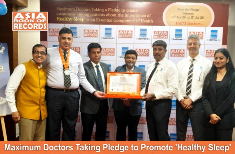 Maximum Doctors Taking Pledge to Promote ‘Healthy Sleep’ Maximum Doctors Taking Pledge to Promote 'Healthy Sleep'.