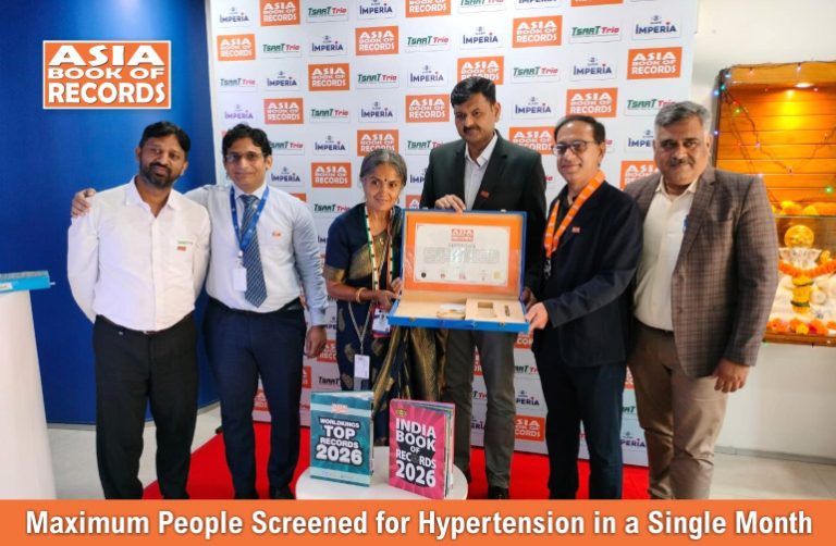 Maximum People Screened for Hypertension in a Single Month Maximum People Screened for Hypertension in a Single Month.