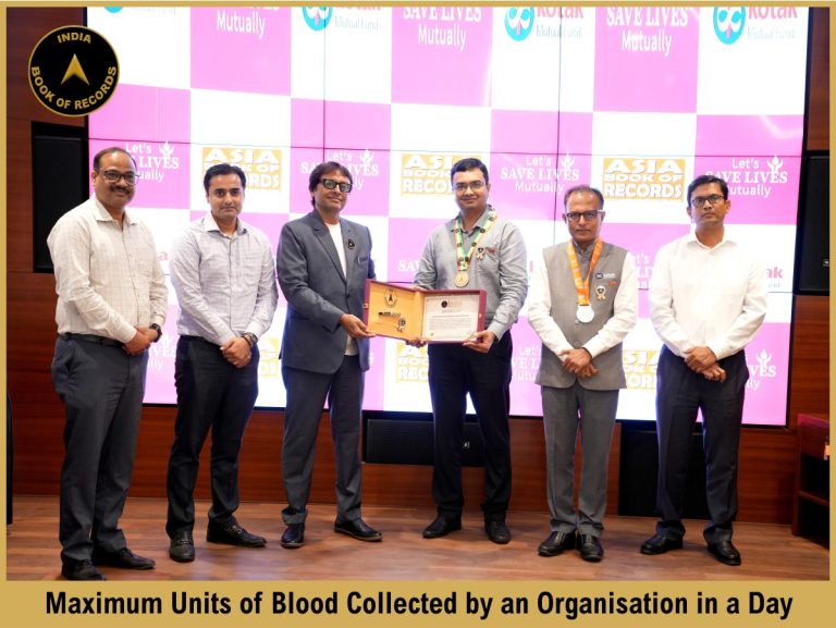 Maximum Units of Blood Collected by an Organisation in a Day Maximum Units of Blood Collected by an Organisation in a Day.