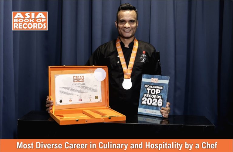 Most Diverse Career in Culinary and Hospitality by a Chef Most Diverse Career in Culinary and Hospitality by a Chef.